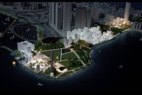 OMA's masterplan for West Kowloon, Hong Kong